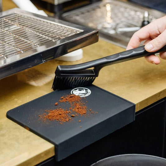 Rhino Coffee Grinder and Bench Brush