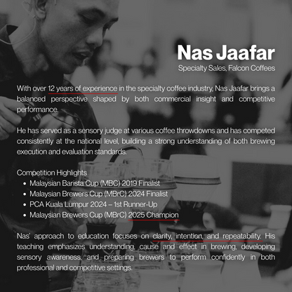 Intentional Brewing: Masterclass with Nas Jaafar