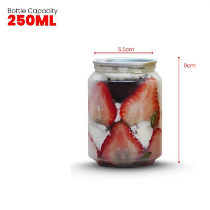 PET Pull Can Bottle with Lids - Bundle