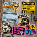 Sticker Drop 002 - Sarcastic Inner Voice