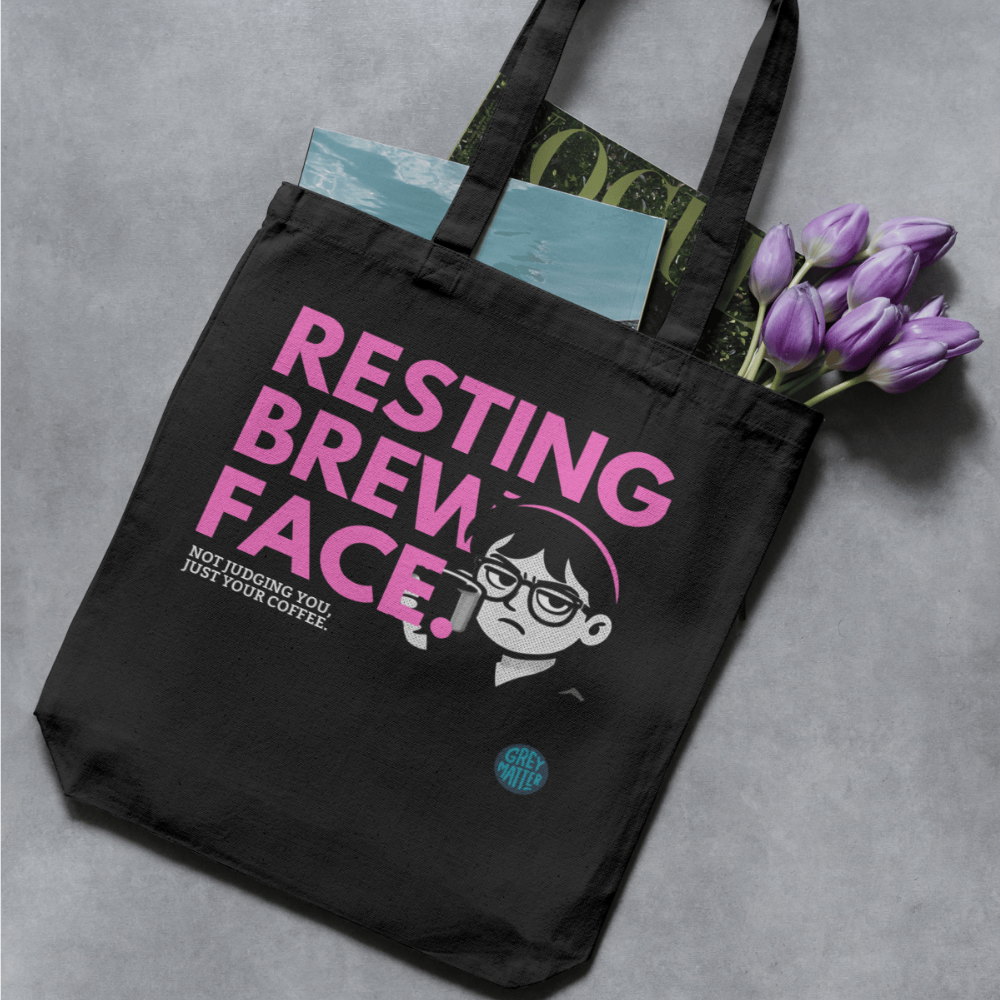 Tote Drop 002 : Resting Brew Face