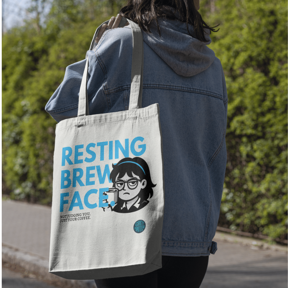 Tote Drop 002 : Resting Brew Face